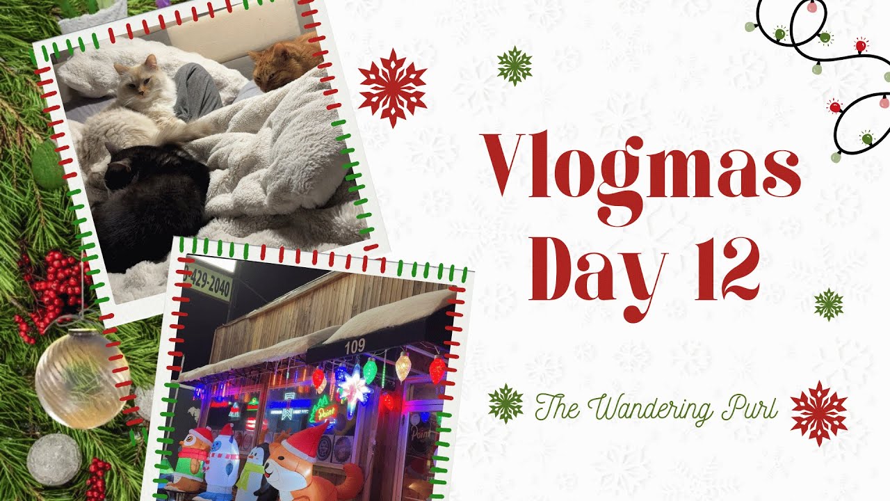 🎅🏽 Двенадцатый день Vlogmas — Пятничные дела 🎄