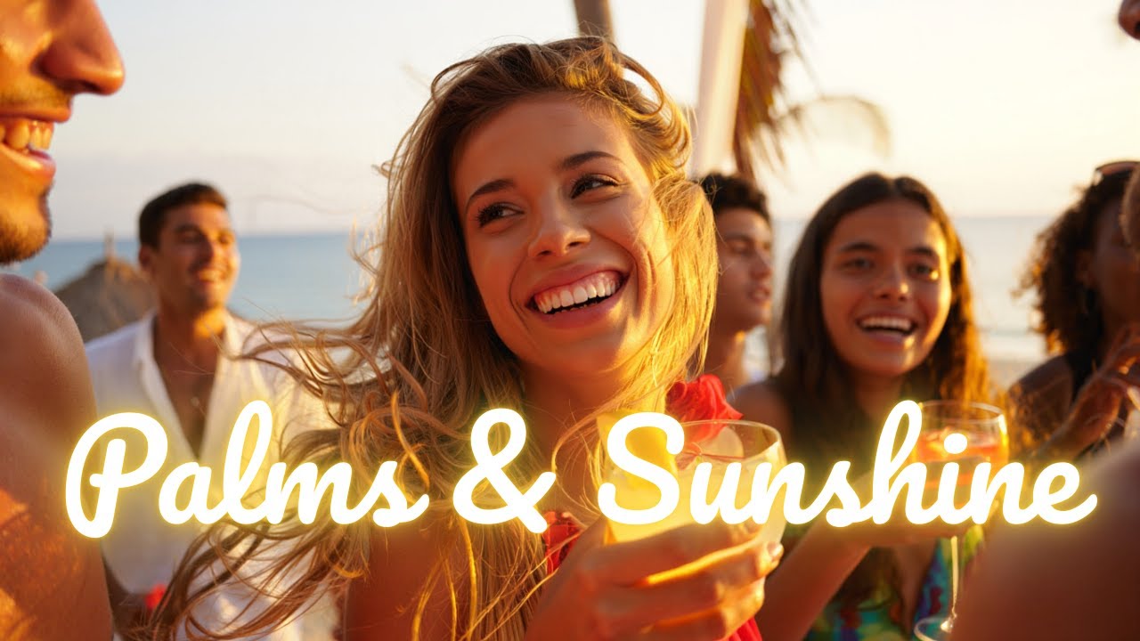 Palms & Sunshine | Nu Funk Disco Dance Track 2025 #indiedance #funk #nudiscomusic