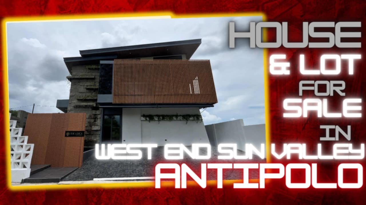 DHM #427 || 48M| Modern House for sale in Sun Valley Antipolo Rizal.