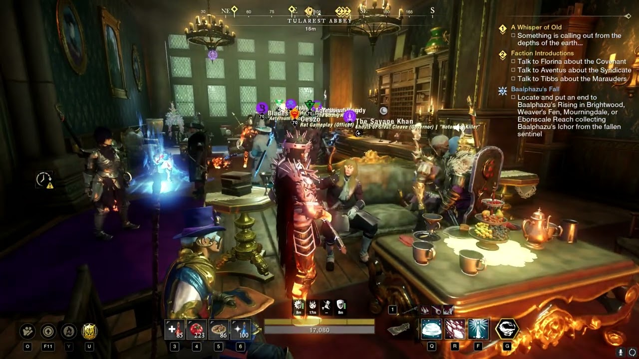 New World -chitchat near fireplace in Nighthaven 2025.10.19