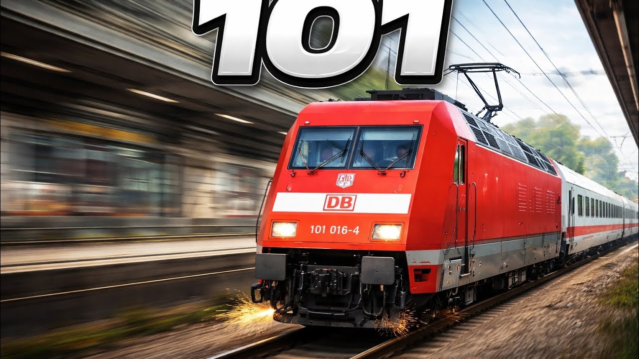 Trainspottingmix der BR 101 mit ICs, ECs und NJs (2018-2026) | Trainspotter Eisenbahner193 