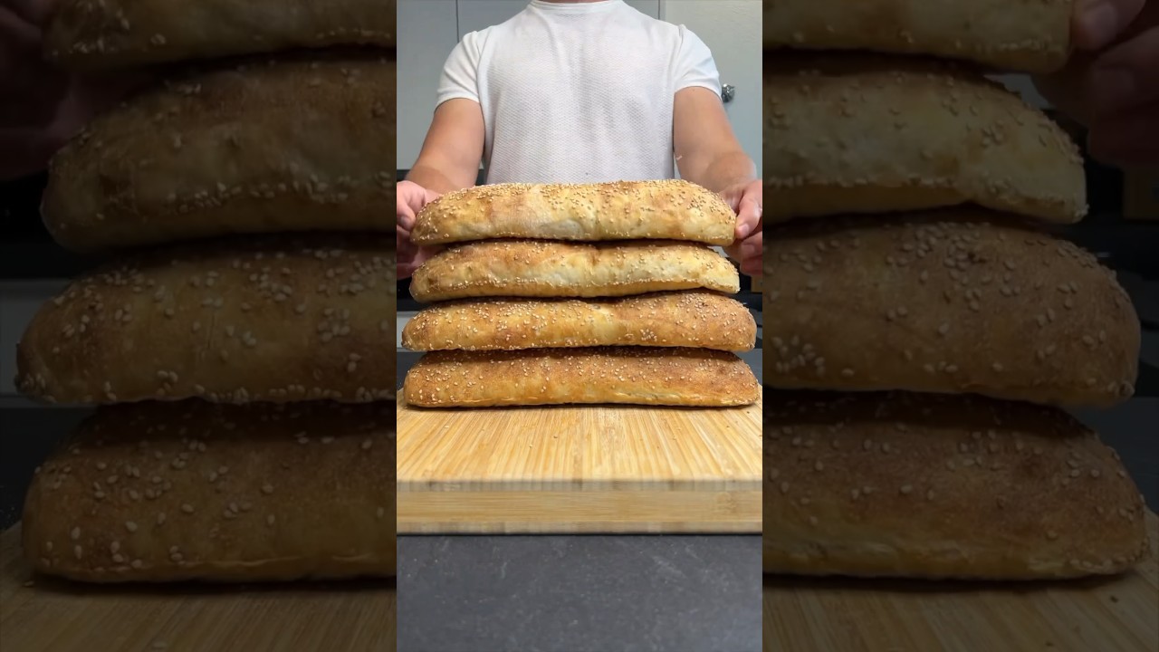 Sesambrote😍 Das komplette Video inklusive Rezeptbeschreibung findest du wie immer auf Instagram.☺️