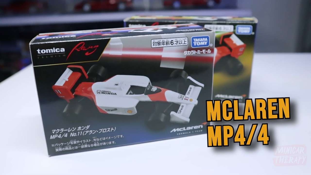 TOMICA PREMIUM RACING MCLAREN MP4/4 No.11 ALAIN PROST #diecast #f1 #tomica