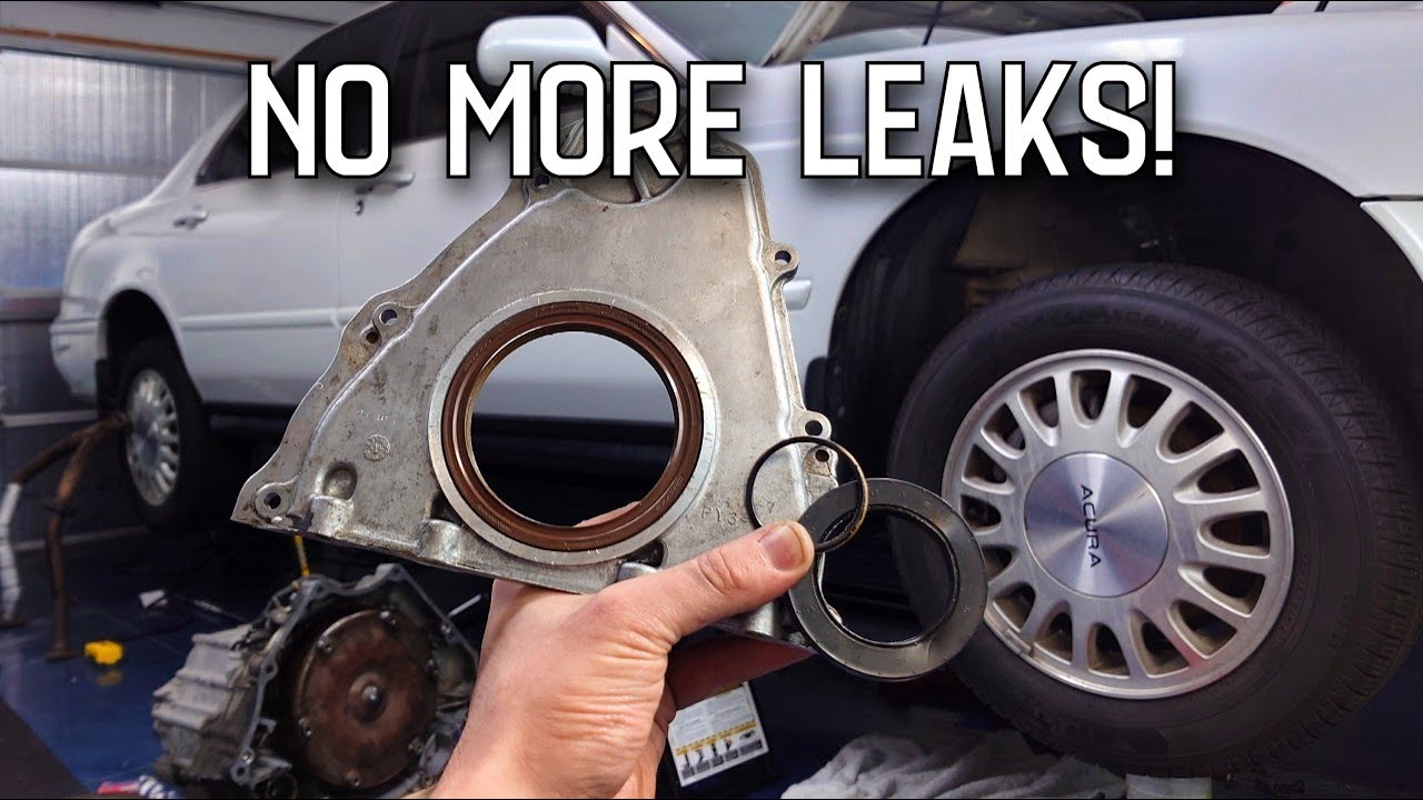 Acura Legend Rear Main Seal Replacement DIY.
