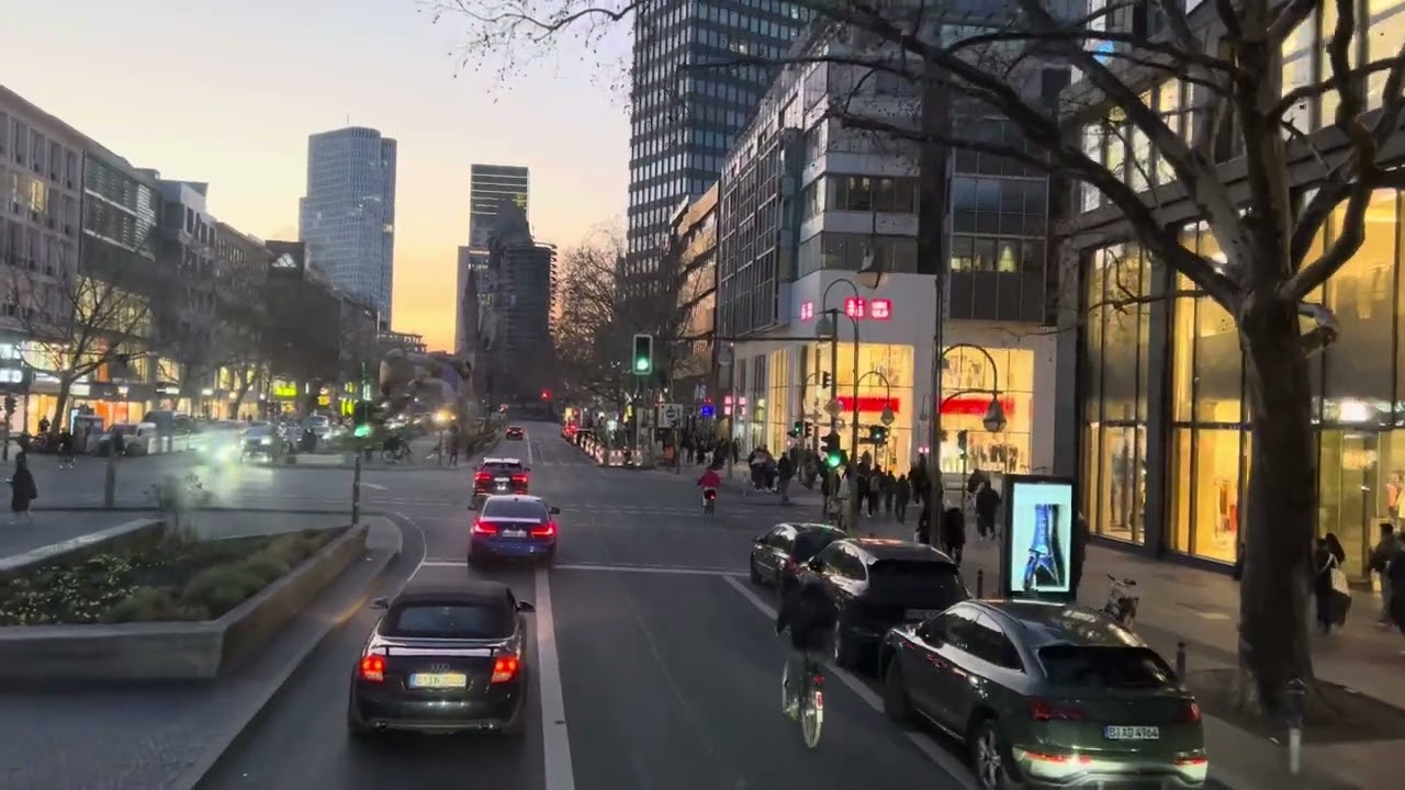 #new Berlin City Germany (spring evening View) 🇩🇪