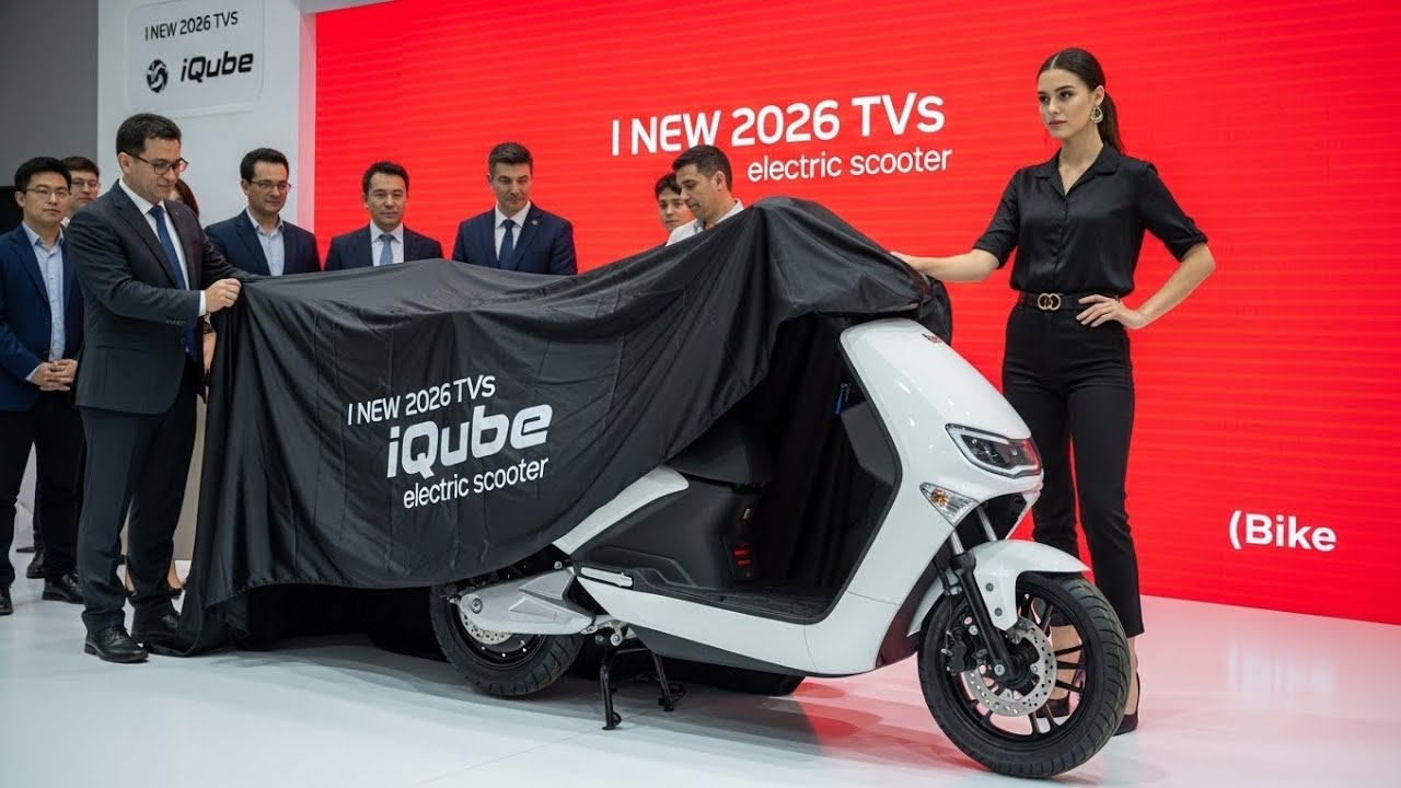 New 2026 TVS iQube Electric Scooter 😱 Range, Price & Smart Features REVEALED!