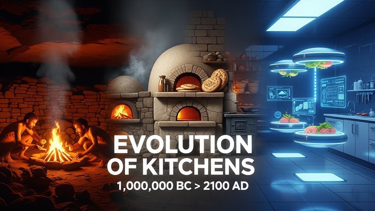 Evolution of Kitchens: 1M BC&ndash;2100 AD | History of Kitchen | How Kitchens Changed Human Life Forever