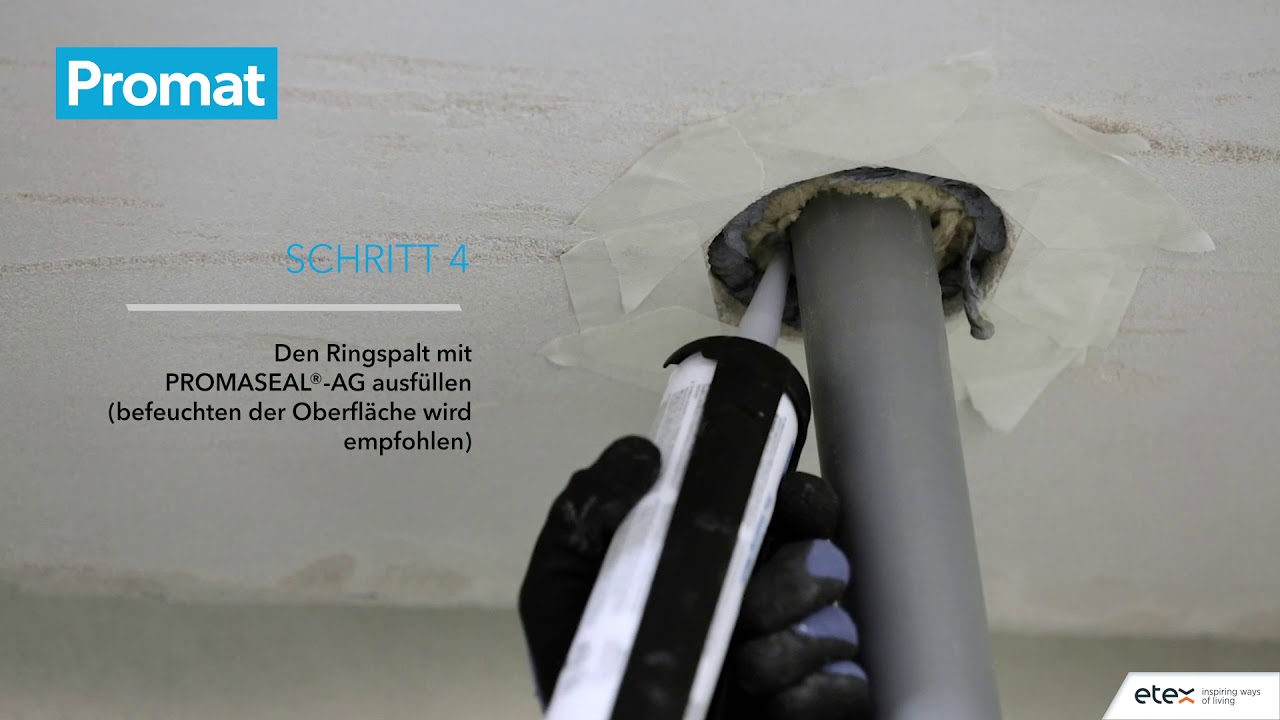 PROMASEAL®-AG (Rohr durch Decke)