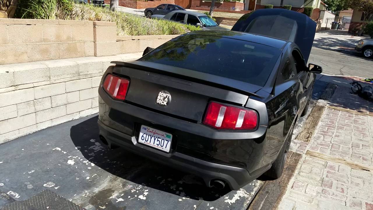 2012 Mustang GT ghost cam tune.