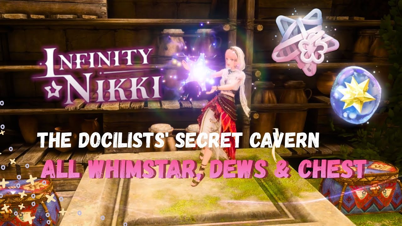 Pearfect-Guide: The Docilists' Secret Cavern | All Whimstar, Dews Inspiration, & Chest