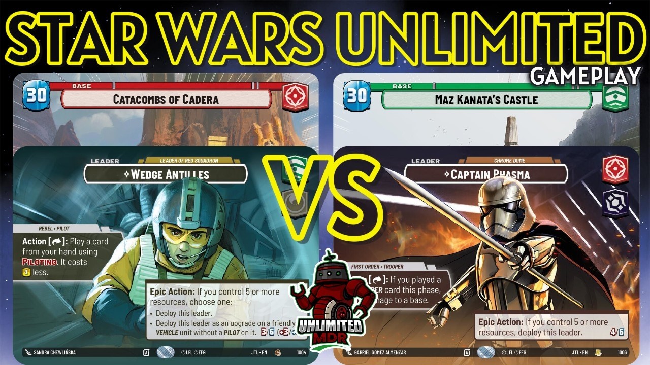 Star Wars Unlimited Gameplay - BO3