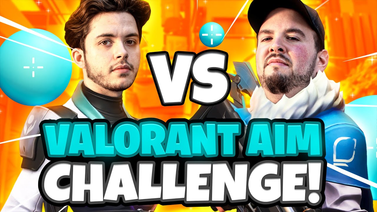 Which VALORANT PRO Has the BEST AIM? 100 Thieves Aim Challenge