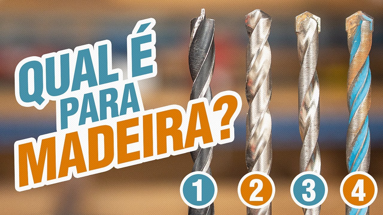 Broca &eacute; tudo igual? Escolha a broca certa!