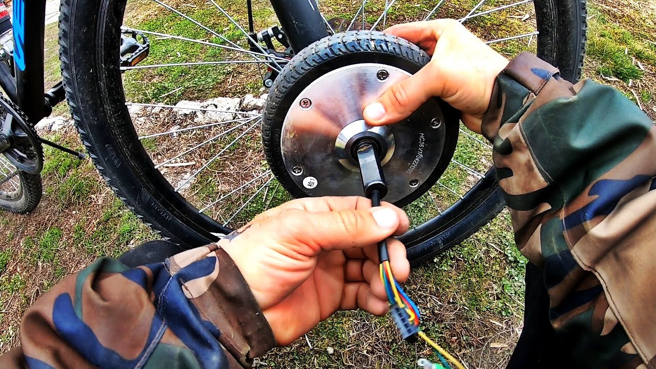 CUM SA FACI O BICICLETA ELECTRICA DIN HOVERBOARD PARTEA 1