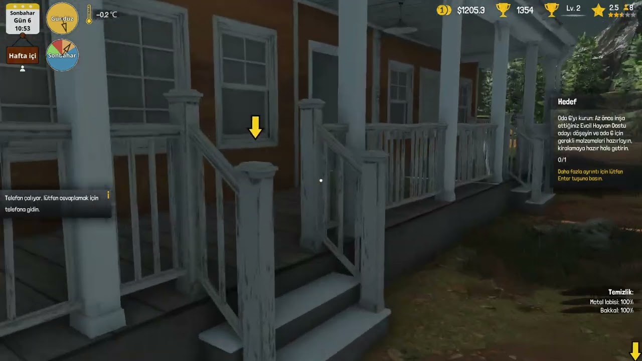 Arctic Motel Simulator | Olum Gayet İyiyim | Bölüm 2