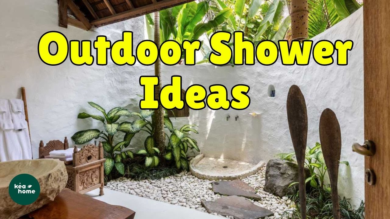 Cool Outdoor Shower Ideas For Your Backyard Small Outdoor Bathroom Design Ideas