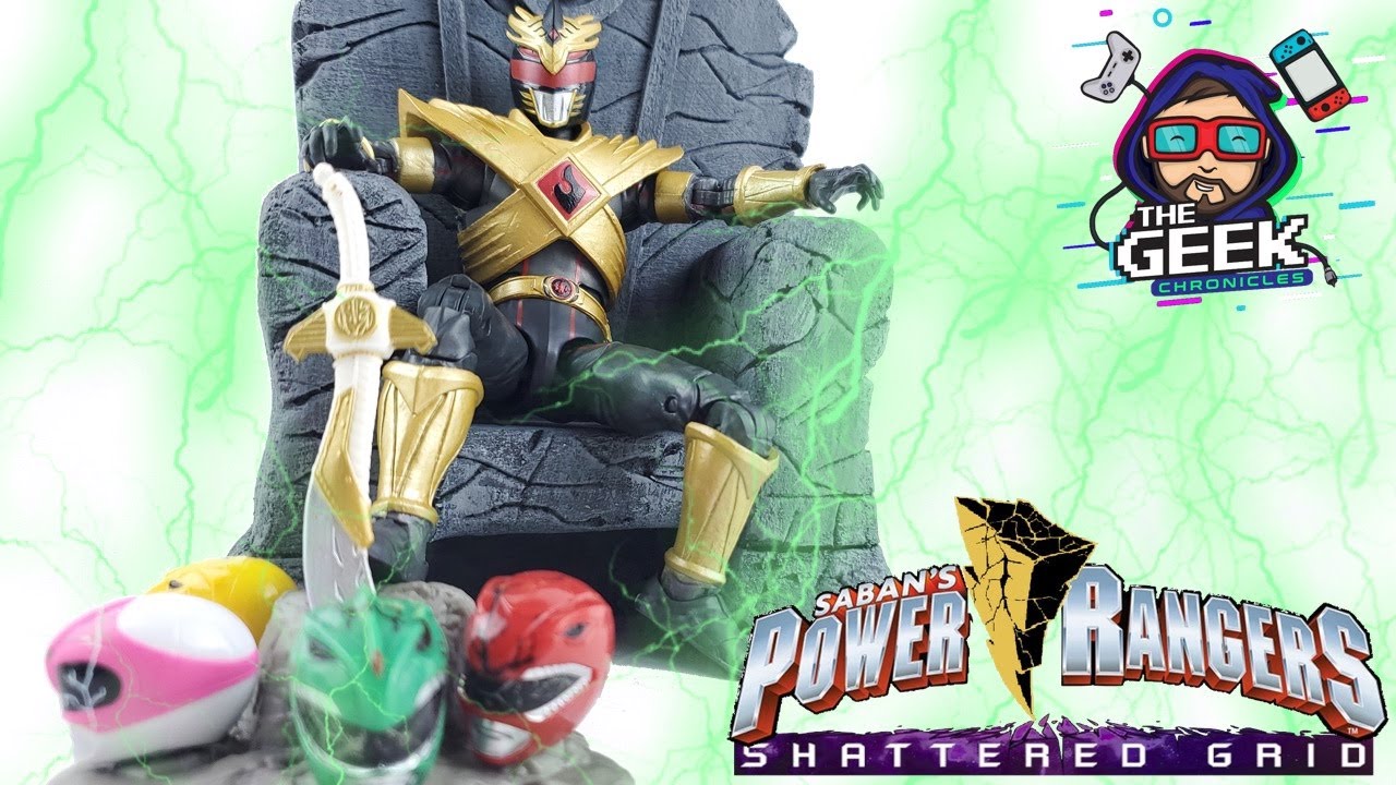Lord Drakkon EVO III Lightning Collection Power Rangers Shattered Grid Review en Español
