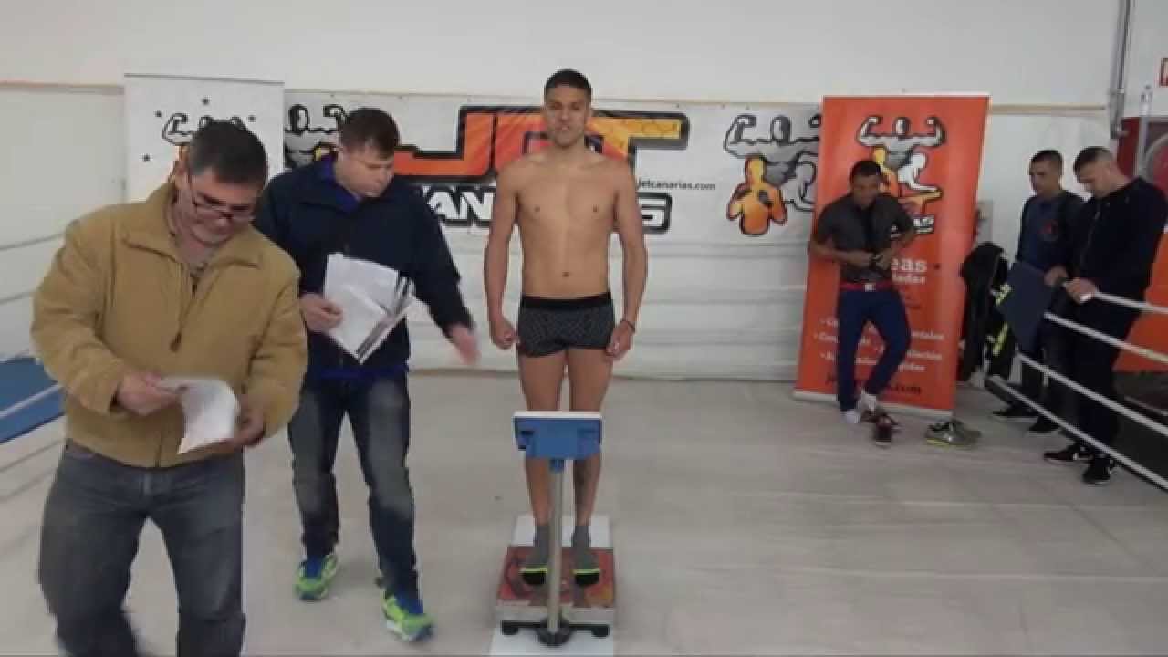 Pesaje Campeonato Gran Canaria Amateur y Jerobe & Santos Medrano