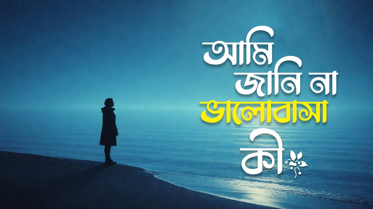 আমি জানি না ভালোবাসা | Romantic Bangla Song | নতুন আশার অনুভূতি