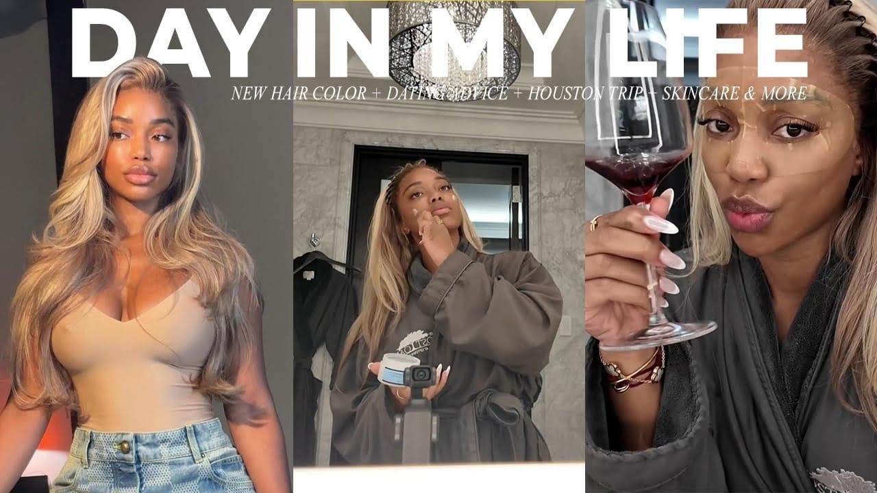 Vlog: Vacation! + New Hair color + Dating advice + Q&A + Houston Trip + Skincare