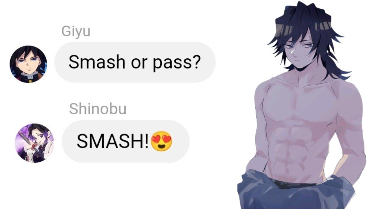 Smash or pass? | Hashira and Uppermoon play smash or pass in demon slayer.