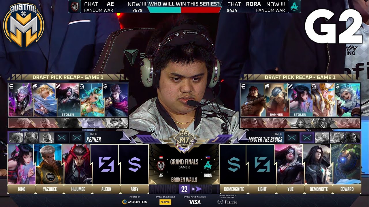 AURORA vs ALTER EGO - GAME 2 | GRAND FINALS | M7 World Championship