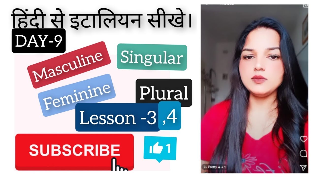 learn Italian ,in hindi ,  learn Italian through hindi  ,learn Italian for beginners,Annu