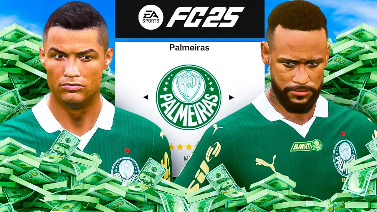 Eu INVESTI 1 BILHÃO de Dólares no PALMEIRAS