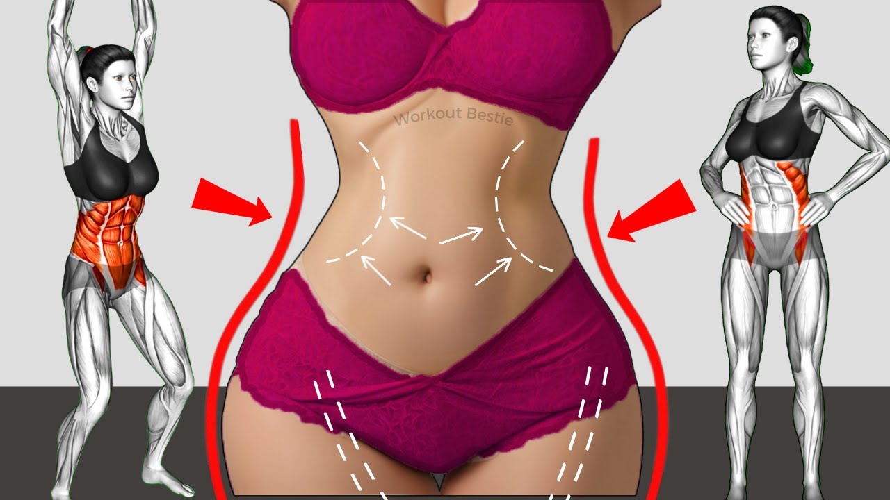 ✅ Top 1 Min Exercises to Shrink Stomach Fat Fast - 30 Minute Routine to Lose Weight at Home