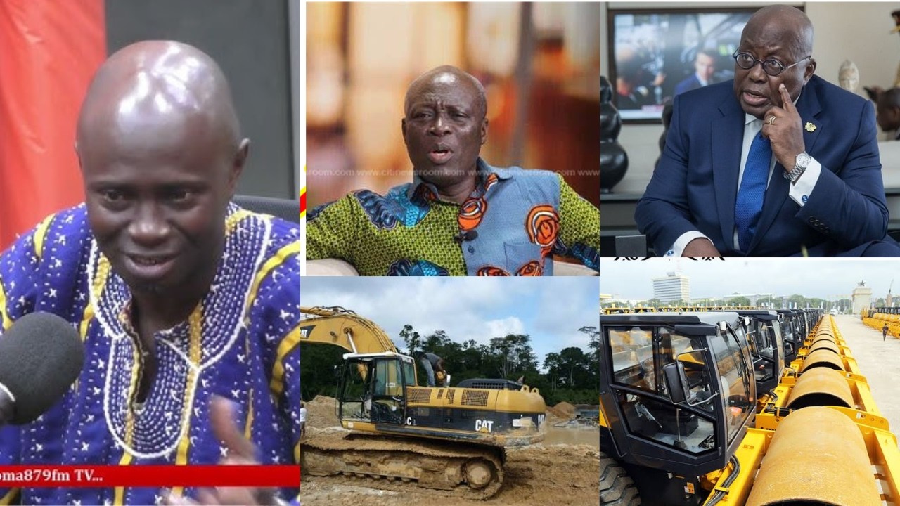 NECK PRESSING!- Akoma FM Journalist destrôys NDC MCE for using DRIP machine for personal projects