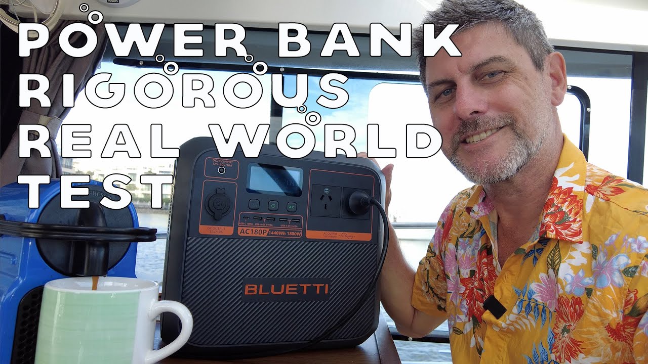 Real World Testing the Bluetti AC180P Power Bank on a Boat – Multi-Night Test!