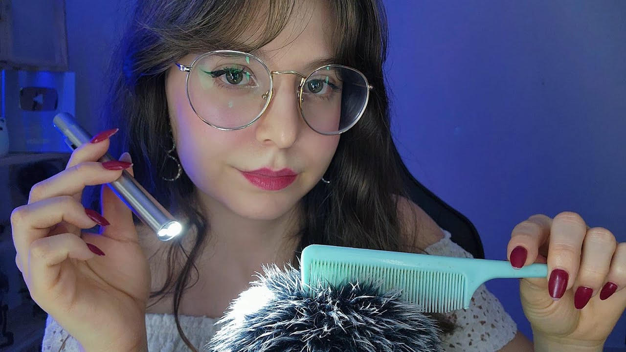 ASMR | Tia removendo seus cabelos encravados