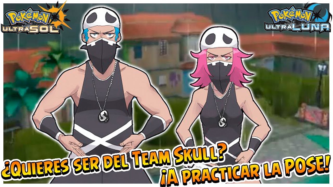 ¿Quieres ser del Team Skull? ¡A practicar la POSE! - Pokémon Ultrasol y Ultraluna