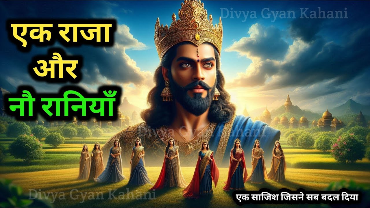 एक राजा और नौ रानियाँ। एक साज़िश जिसने सब बदल दिया।#emotionalstory #motivation #love #moralstories