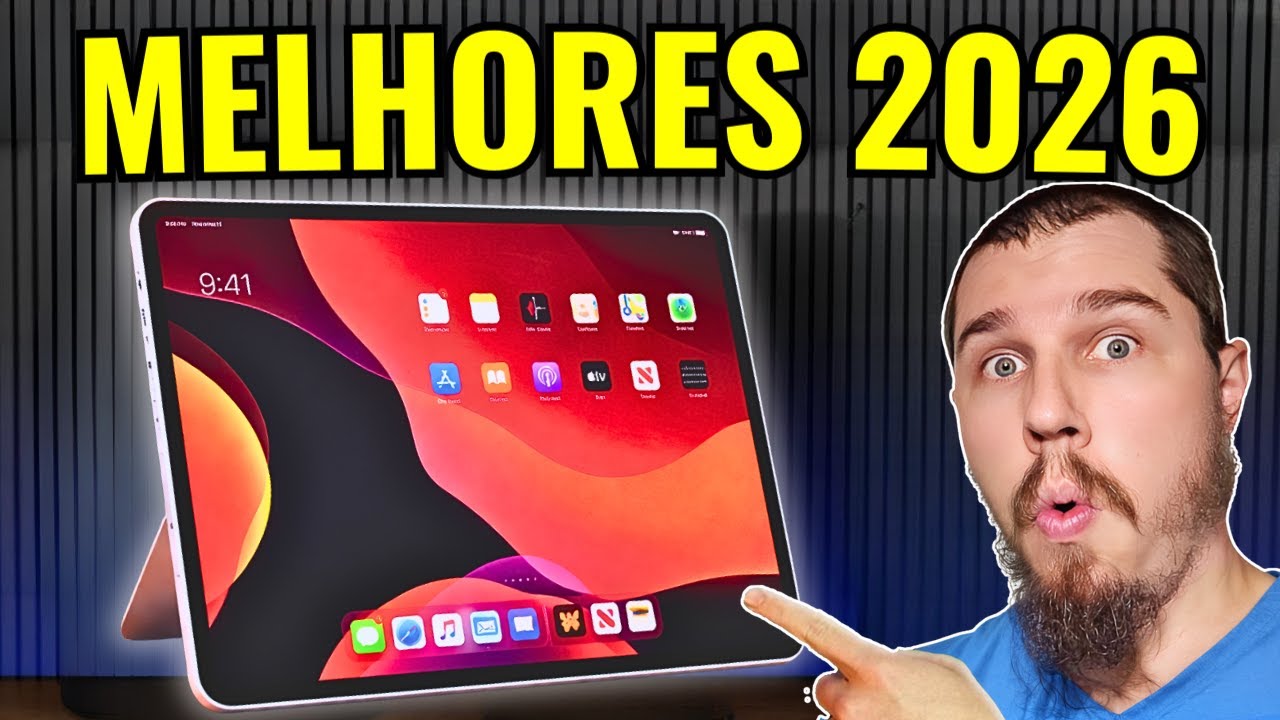Qual MELHOR TABLET Custo Benefício 2026? ✅ Para Estudar e Trabalho!