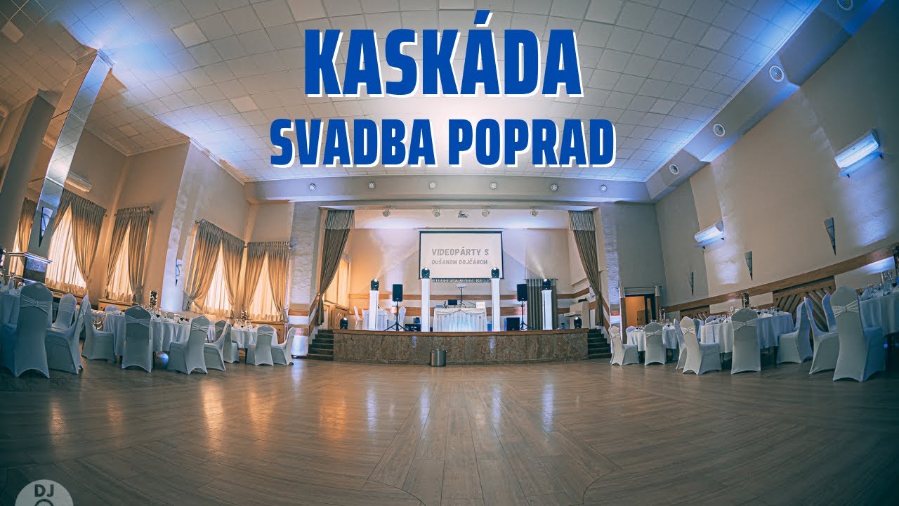 Svadba Kaskáda Matejovce - Poprad