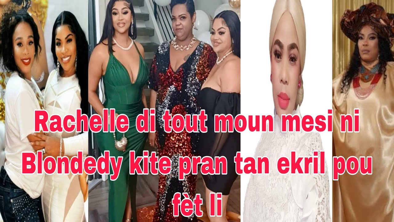 Rachelle vinn bay tout detay sou Christina kite peye tiyel poutèt Blondedy tout prèv yonan main leta