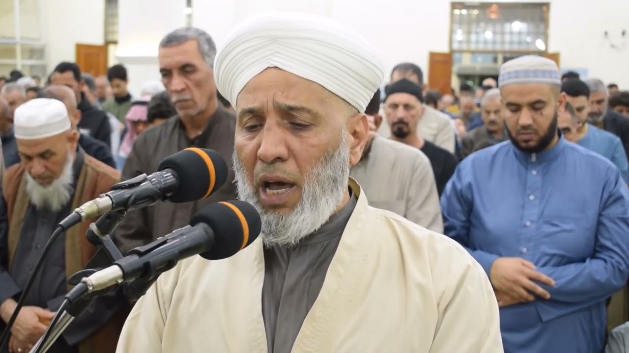 مساجد ديالى . صلاة التراويح . الشيخ شاكر ملا مهدي السعيدي 