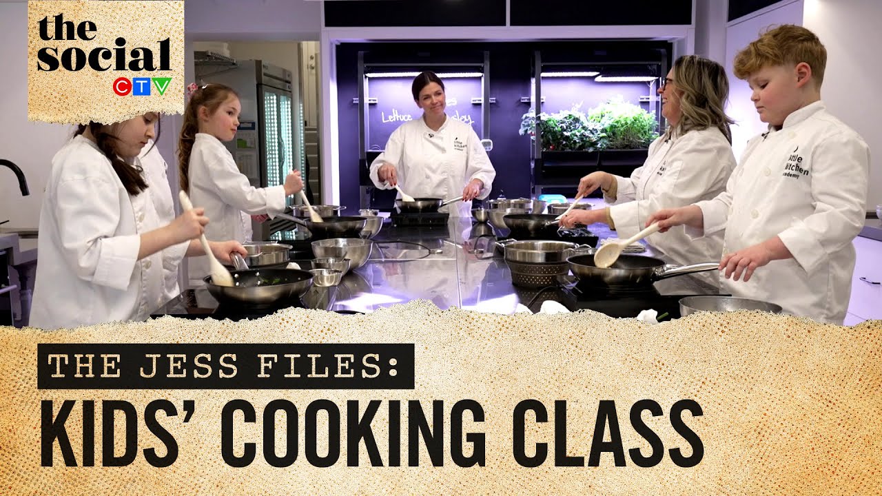 Jess attends a cooking class (for kids) | The Social