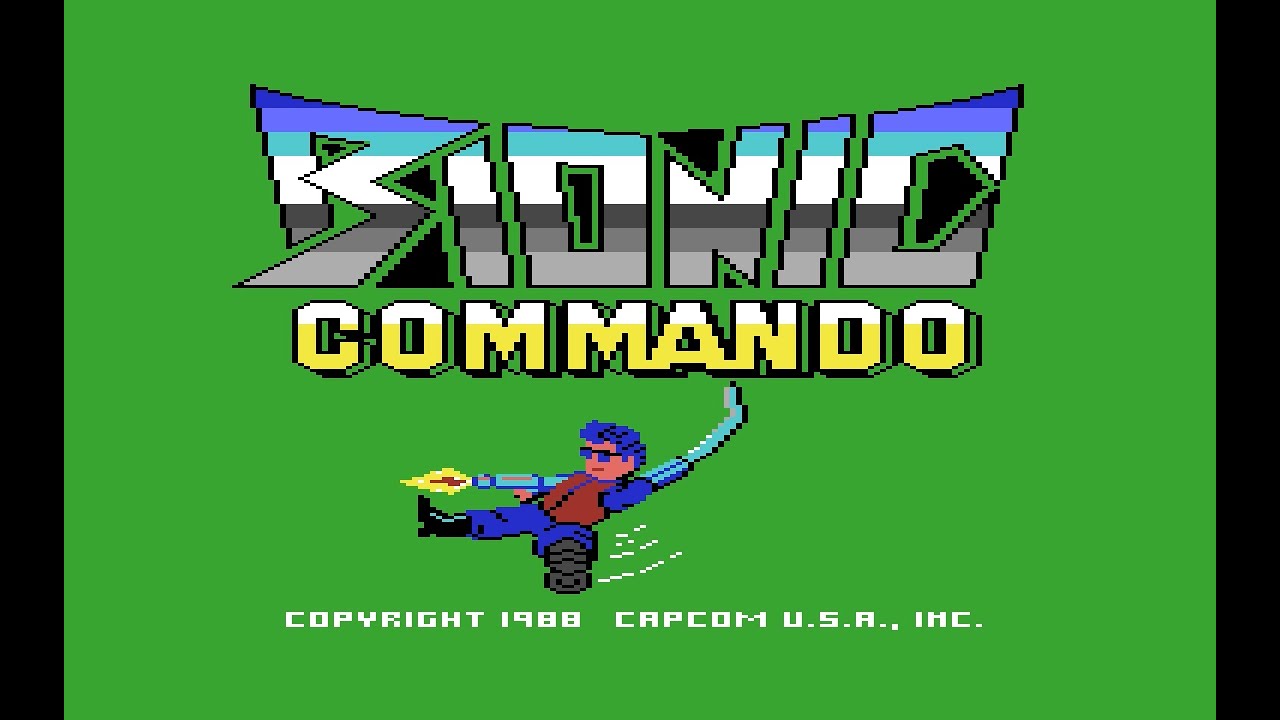 Commodore 64 Longplay [225] Bionic Commando (US)