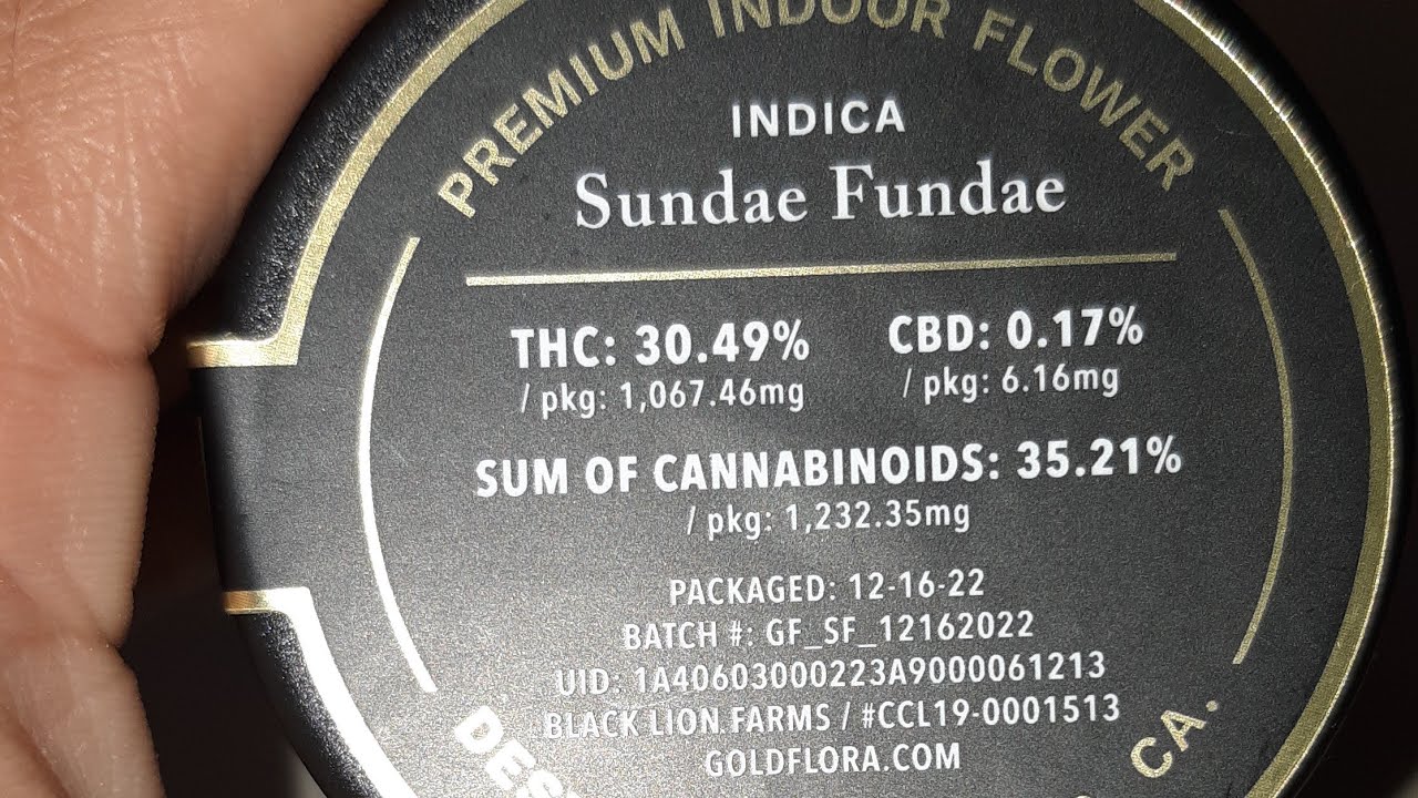 gold flora sundae fundae strain review