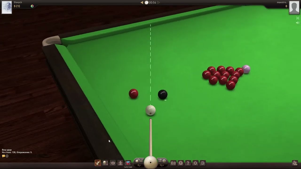 Billiards3D│Snooker (15 красных)