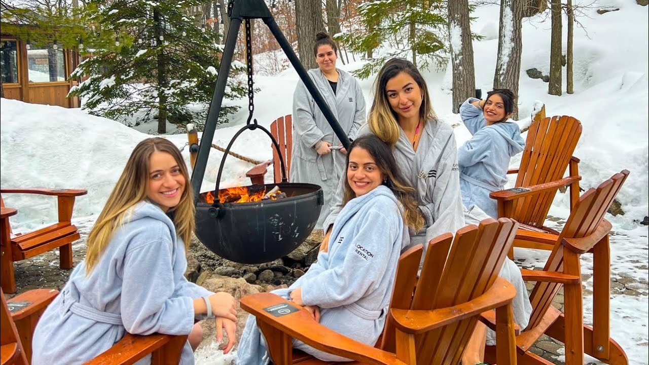 يوم كامل بنص الثلج 🧖‍♀️ ❄️