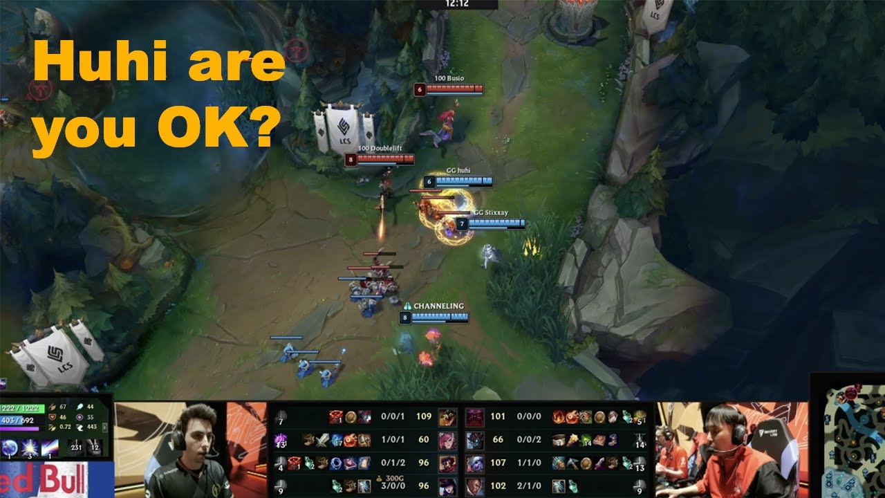 Huhi shows 100T why they should fear his Lux