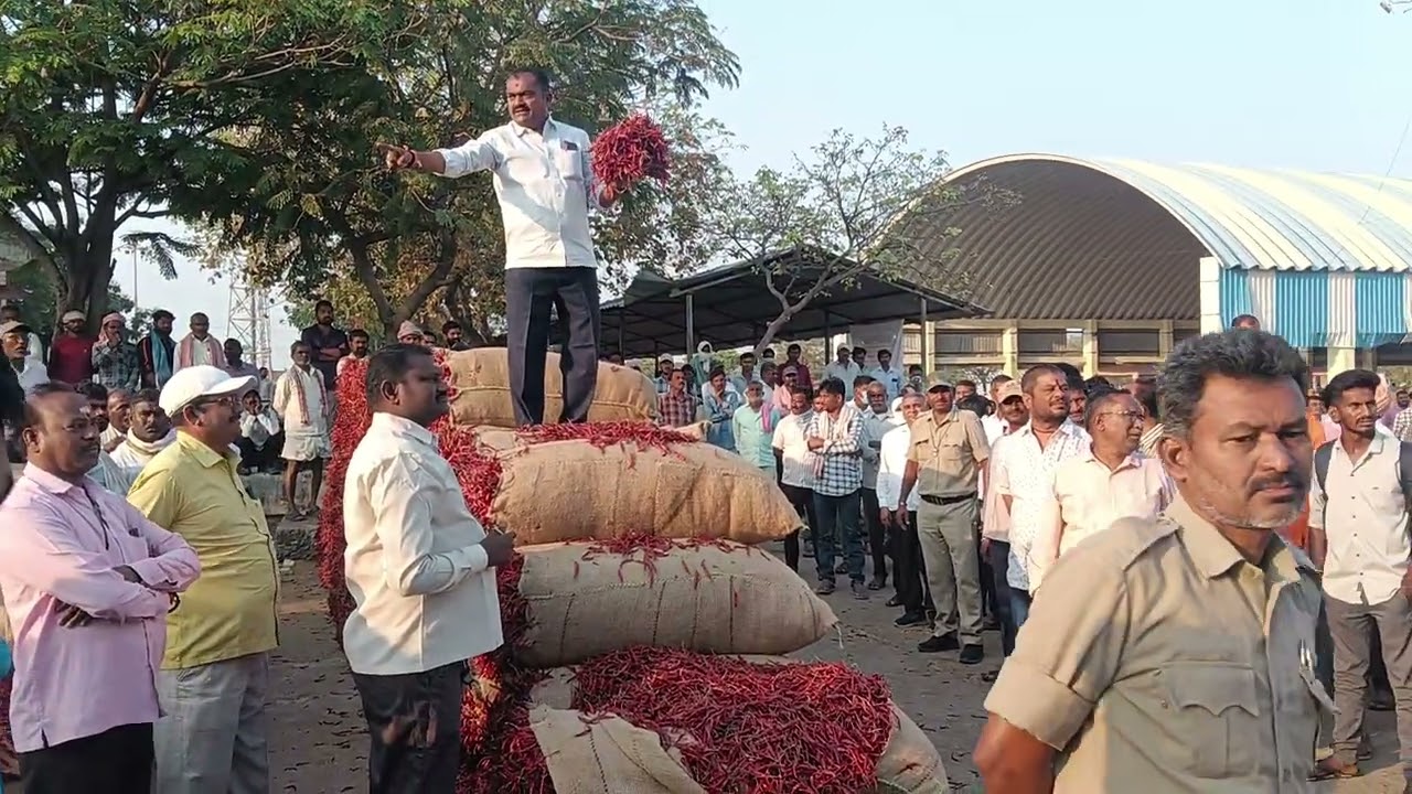 13-03-26 శుక్రవారమురోజున వరంగల్ మార్కెట్ కరుణాకర్ లైవ్ ద్వారా తేజ ధర 19800