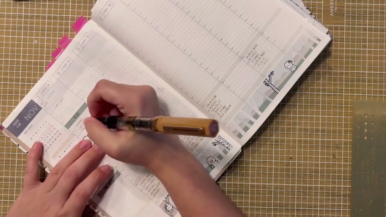Hobonichi Cousin Plan with Me: Week 45 2025