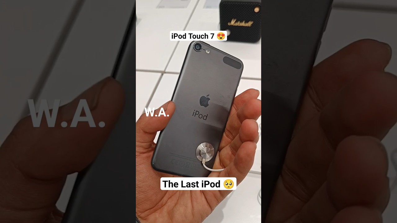 iPod Touch 7 😍 The Last iPod 🥺 #shorts #explore #tech #apple