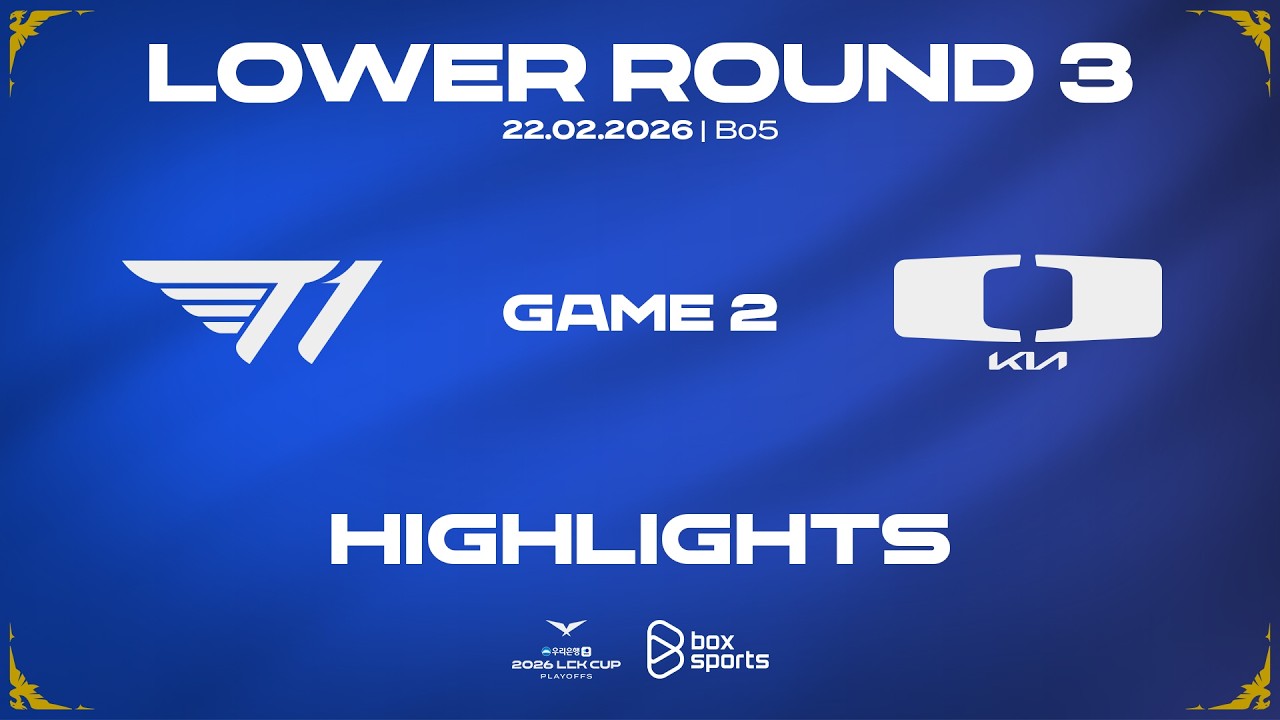 Highlights T1 vs DK | Game 2 | Lower R3 | Playoffs LCK CUP 2026