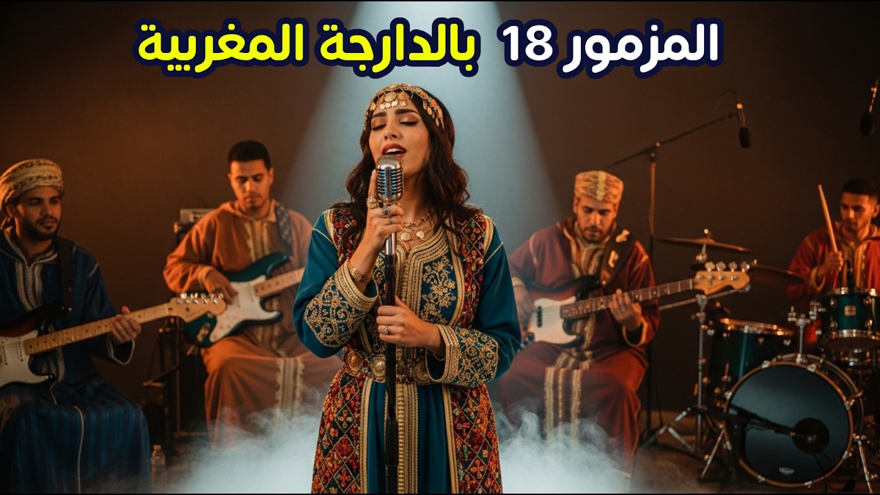 المزمور 18  بالدارجة المغربية - Psaume 18 en arabe marocain - Psalm 18 in Moroccan Arabic (Darija)