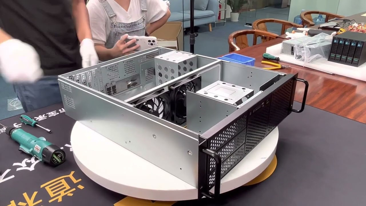 3u server case Installing